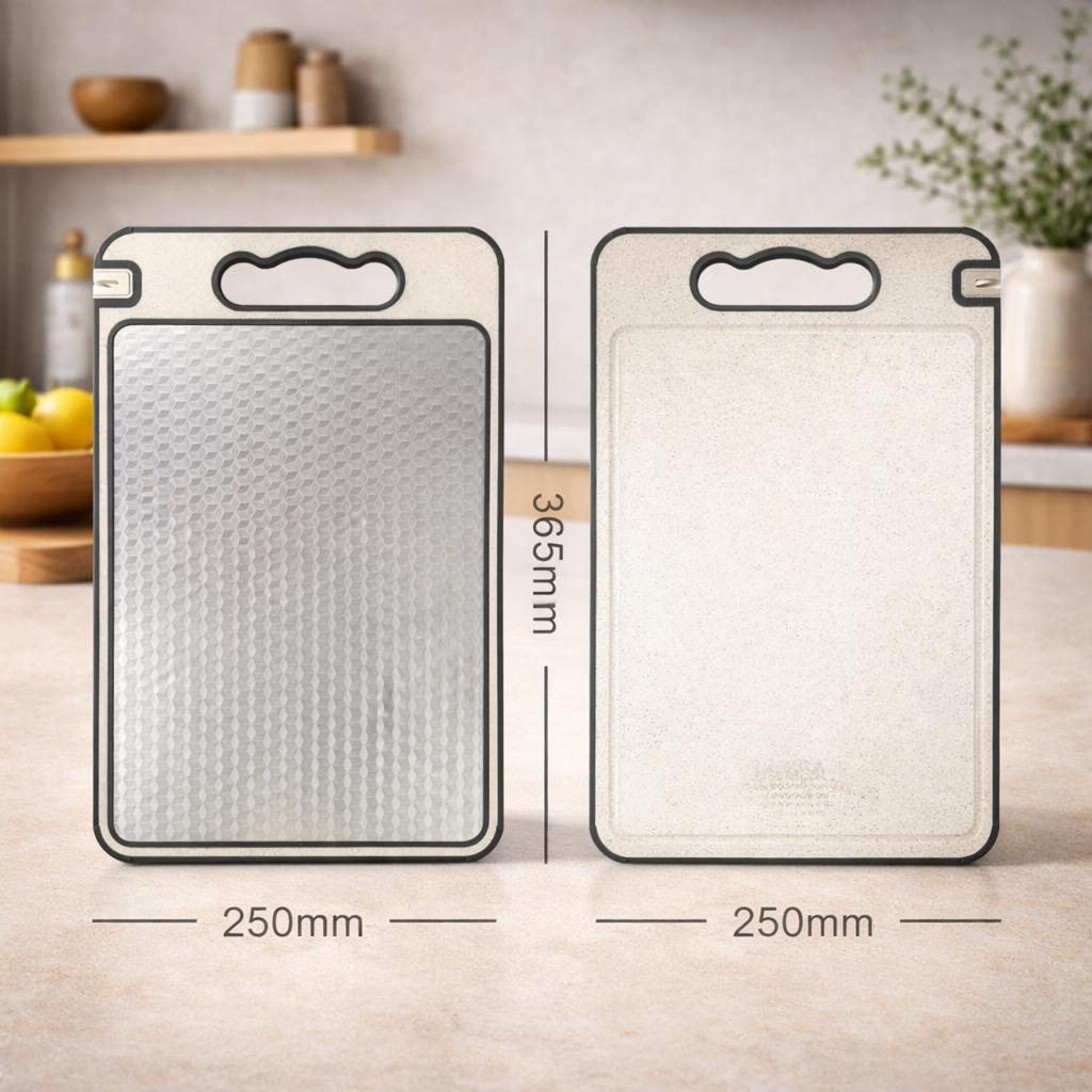 Pure Cut Duo– 2-teiliges Premium Schneidebrett-Set