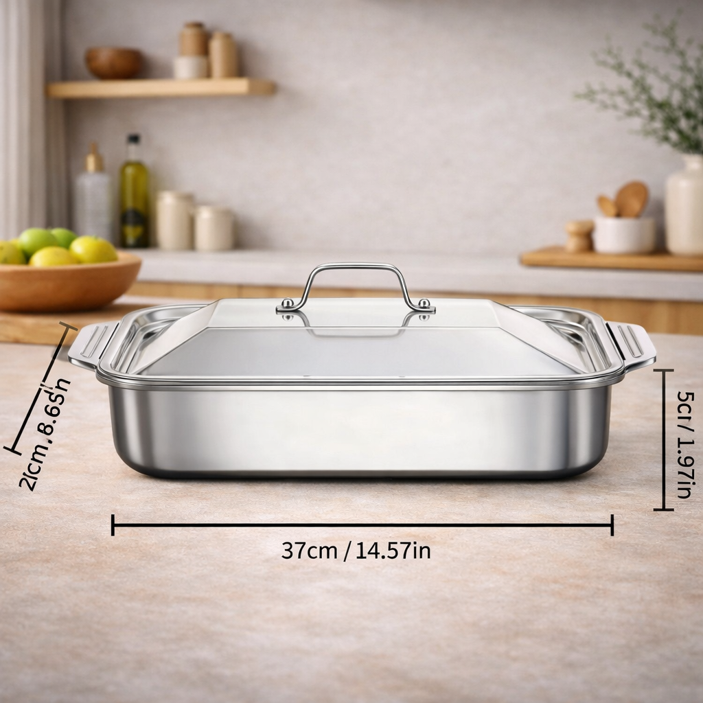 Bake & Roast–Backform mit Deckel