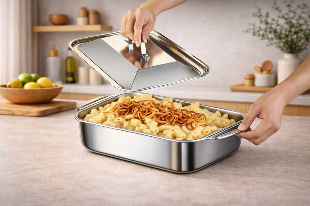 Bake & Roast–Backform mit Deckel